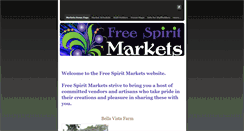 Desktop Screenshot of freespiritmarkets.com