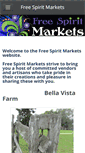 Mobile Screenshot of freespiritmarkets.com