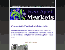 Tablet Screenshot of freespiritmarkets.com